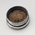 1900 British Antique Silver Plated Decorated Oval Glass Skittles Hip Flask