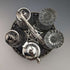 1779 British Antique Sterling Silver & Cut Glass Condiment Set Philip Freeman