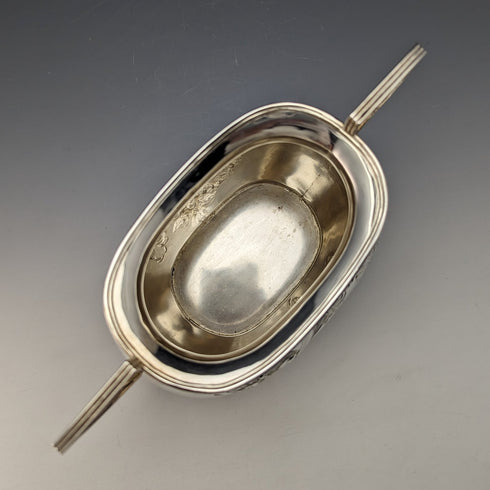 約 1900 年英國古董鍍銀糖罐 Needham、小牛肉和 Tyzach