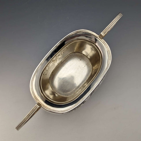 Circa 1900 British Antique Silver Plated Sugar Bowl Needham, Veal & Tyzach