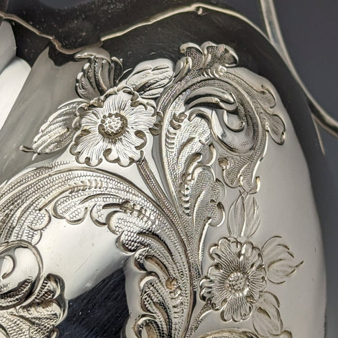 約 1900 年英國古董鍍銀糖罐 Needham、小牛肉和 Tyzach