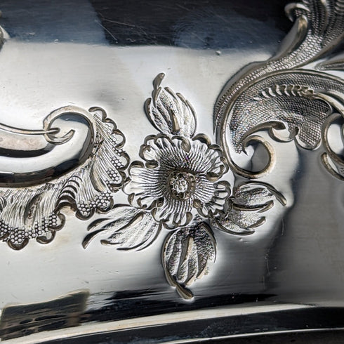 約 1900 年英國古董鍍銀糖罐 Needham、小牛肉和 Tyzach