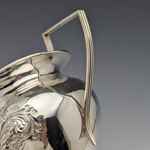 約 1900 年英國古董鍍銀糖罐 Needham、小牛肉和 Tyzach