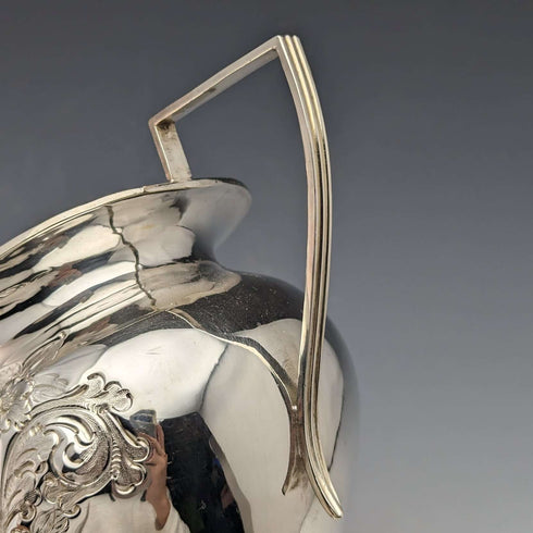 Circa 1900 British Antique Silver Plated Sugar Bowl Needham, Veal & Tyzach