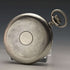 Antique Swiss SOLVIL Chronometer Pocket Watch Silver Side Open Face Good Operation