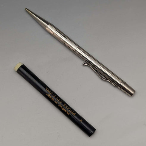 British Vintage Yard O' Red Platinine Propelled Pencil with Genuine Refill