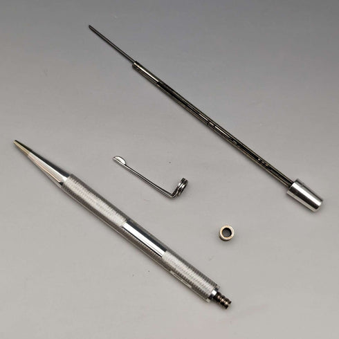 1950 年英國復古 Yard O 紅色純銀自動鉛筆帶紙盒和正品筆芯