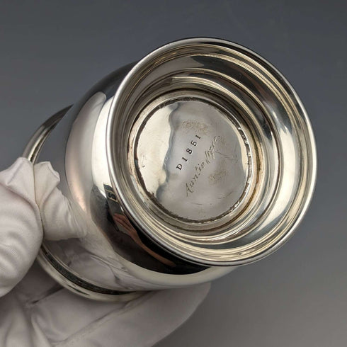 1947 British Vintage Sterling Silver Mug 149g James Dixon & Sons