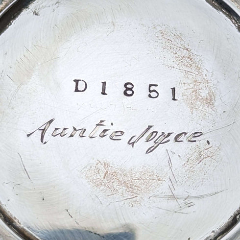 1947 British Vintage Sterling Silver Mug 149g James Dixon & Sons