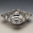 1893 British Antique Sterling Silver Finely Decorated Dish 154g Charles Boyton II