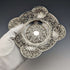 1893 British Antique Sterling Silver Finely Decorated Dish 154g Charles Boyton II