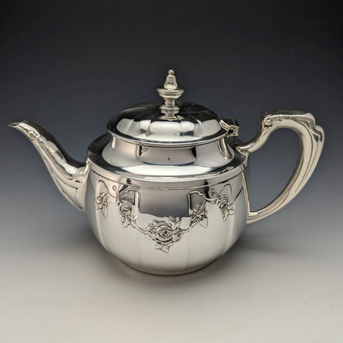 1921年頃 英国アンティーク シルバープレート製ティーセット Elkington