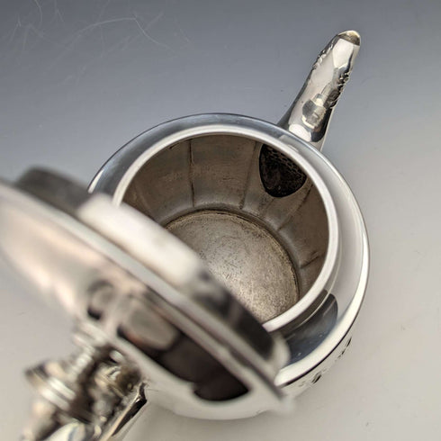 Circa 1921 British Antique Silver Plated Tea Set Elkington