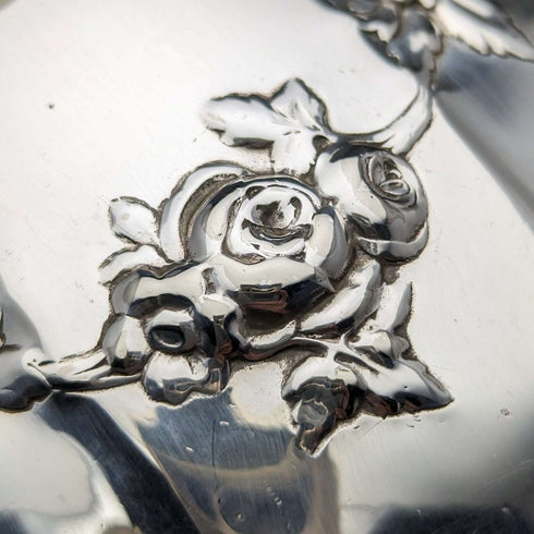 Circa 1921 British Antique Silver Plated Tea Set Elkington