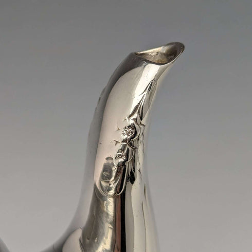 Circa 1921 British Antique Silver Plated Tea Set Elkington