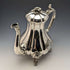Circa 1840 British antique silver plated coffee pot
