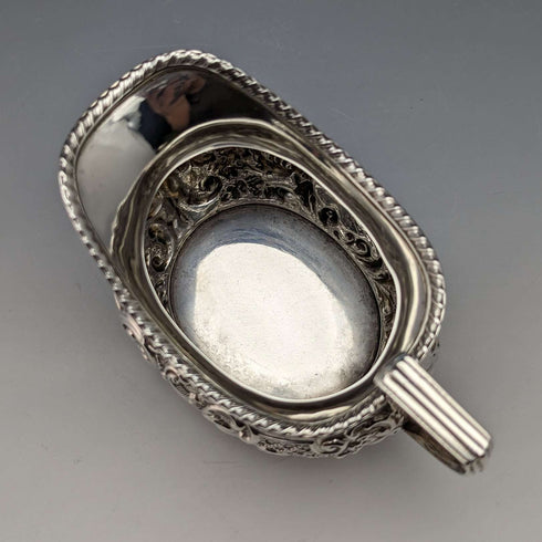 Circa 1898 British Antique Sterling Silver Cream Jug 100g Thomas Hayes
