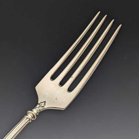 1900年頃 ドイツ製 コンチネンタルシルバー テーブルフォーク&スプーン