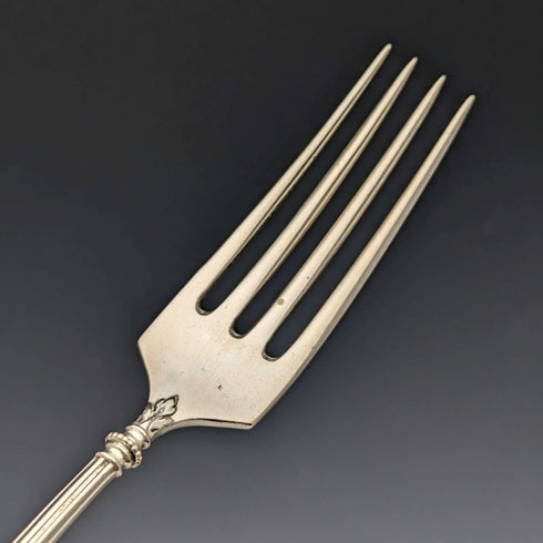 Circa 1900 Made in Germany Continental Silver Table Fork & Spoon