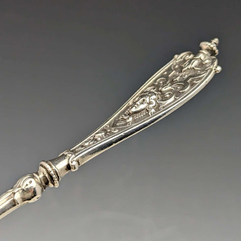 Circa 1900 Made in Germany Continental Silver Table Fork & Spoon