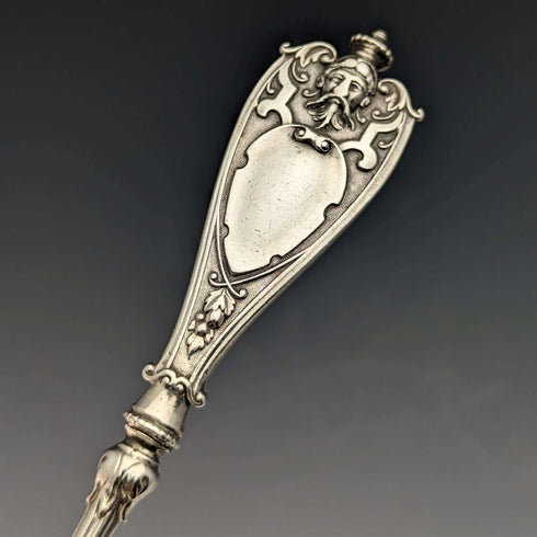 Circa 1900 Made in Germany Continental Silver Table Fork & Spoon