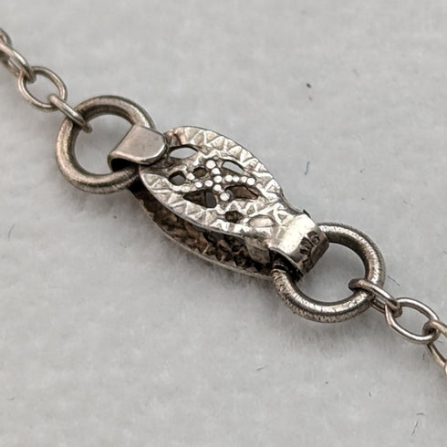 1975 年英國復古韋奇伍德純銀和碧玉吊墜項鍊