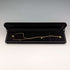 British Vintage K9 Gold & Sapphire Heart Pendant Necklace