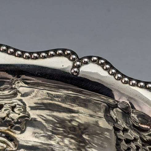 1880 British Antique Sterling Silver Stem Bowl 113g Robert Harper