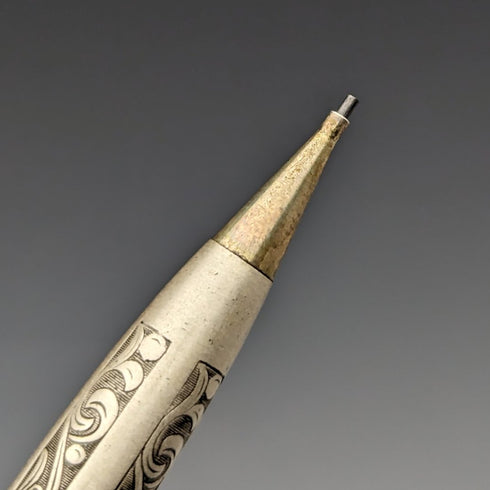 美國復古 Schafer 純銀自動鉛筆帶筆芯和盒