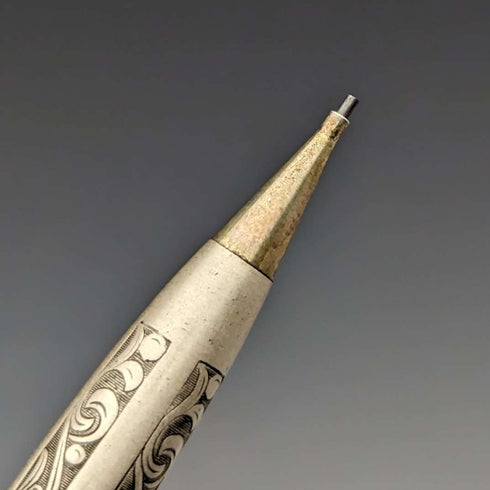 美國復古 Schafer 純銀自動鉛筆帶筆芯和盒