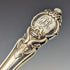 1847 British Antique Sterling Silver Cleaning Cutlery Set Total 113g Case JG