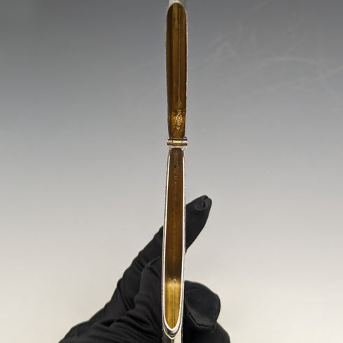 1901年 英国アンティーク 純銀製カードケース 86g ケース入 Stokes & Ireland