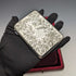 1901 British Antique Sterling Silver Card Case 86g Case Stokes & Ireland