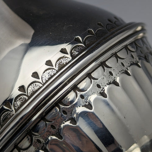 1915年 英国アンティーク 純銀製 シュガーキャスター233g George Nathan & Ridley Hayes