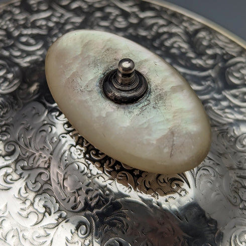 英国アンティーク シルバープレート製 バチェラーティーポット Joseph Rodgers & Sons