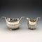 Circa 1905 British Antique Silver Plated Sugar Bowl & Cream Jug Mappin & Webb