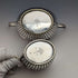 Circa 1905 British Antique Silver Plated Sugar Bowl & Cream Jug Mappin & Webb