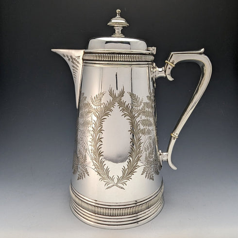 19 世紀末英國古董鍍銀水壺 William Marples