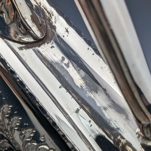 1890年頃 英国アンティーク シルバープレート製 コーヒーポット Benjamin Grayson