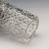 Late 19th century British antique cut glass jar with silver plated lid