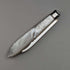 1893 British Antique White Pearl Handle Sterling Silver Blade Penknife in Case Arthur Worral Staniforth
