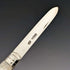 1893 British Antique White Pearl Handle Sterling Silver Blade Penknife in Case Arthur Worral Staniforth