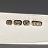 1890 British Antique White Pearl Handle Sterling Silver Blade Penknife in Case Thomas Marples