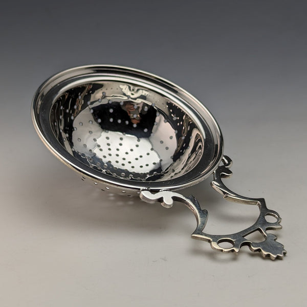 US Vintage Sterling Silver Tea Strainer 32g