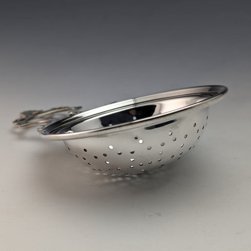 米国ヴィンテージ 純銀製 ティーストレーナー 32g