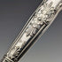 1967 British Vintage Sterling Silver Handle Bread Knife Harrison Brothers