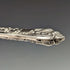 1967 British Vintage Sterling Silver Handle Bread Knife Harrison Brothers