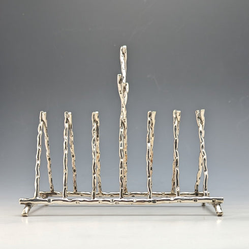 British Vintage Silver Plated Twig Style Toast Rack
