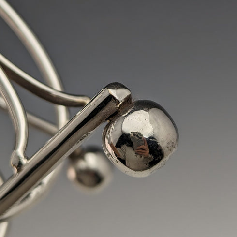 英国ヴィンテージ シルバープレート トーストラック 「TOAST」文字