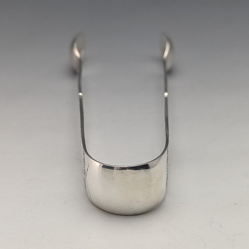 英国アンティーク シルバープレート製 シュガートング Daniel & Arter